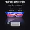 2025 Keystone Correction, Smart Mini Portable Pocket Projector, DLP, 4K, Android 9, 3D Capable, Touch Pad, Dual Band/5G, BT for Home Cinema, and Presentions view 4