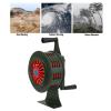 Hand Crank Siren Horn 120dB Loud Aluminum Alloy Emergency Siren for Factory Home School view 4