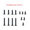 14Pcs/Set Metal Screws Game Console Back Rear Housing Screw With Cooling Fan Screw Shield Screw For Steam-Deck view 4