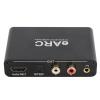 4K HD Audio Extractor, Analog to Digital Audio Converter R CA, L/R Audio Output, 3.5mm Stereo Audio Output and Optical, Audio Adapter for Player, TV view 1