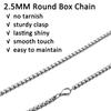 Necklace Compatible with Apple Watch Ultra 2 /Ultra 49mm 46mm 45mm 44mm 42mm 41mm 40mm 38mm for Women Men, Elegant Lanyard Chain for iWatch Series 10 9 8 7 6 SE 5 4 3 2 Ultra Ultra 2 (44/45/46/49/42(series 3)-silver) view 3
