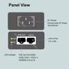 2.5G Gigabit POE++ Injector, Supplies PoE (15.4W), PoE+ (30W), or PoE++ (90W), Converts a Non-PoE Port to A PoE++ 2.5G Port, Integrated Power Supply, Replace for TRENDnet TPE-119GI,Up to 328ft view 2