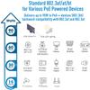2.5G Gigabit POE++ Injector, Supplies PoE (15.4W), PoE+ (30W), or PoE++ (90W), Converts a Non-PoE Port to A PoE++ 2.5G Port, Integrated Power Supply, Replace for TRENDnet TPE-119GI,Up to 328ft view 4