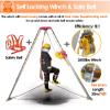 Aluminum Confined Space Tripod 7 Feet Legs  Rescue Tripod for Confined Spaces, High Workplaces, and Firefighting  Durable Falling Protector Bracket view 3
