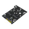 ARTIBETTER Msata to Adapter Dual Msata Ssd Reader for Notebooks Desktops Supports Speed No Driver Required Easy Installation Compatible view 1