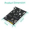 ARTIBETTER Msata to Adapter Dual Msata Ssd Reader for Notebooks Desktops Supports Speed No Driver Required Easy Installation Compatible view 4