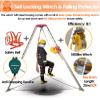 Aluminum Confined Space Tripod 7 Feet Legs  Rescue Tripod for Confined Spaces, High Workplaces, and Firefighting  Durable Falling Protector Bracket view 3