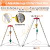 Aluminum Confined Space Tripod 7 Feet Legs  Rescue Tripod for Confined Spaces, High Workplaces, and Firefighting  Durable Falling Protector Bracket view 4