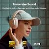 Edifier Active Noise Cancelling Headphones, Over Ear Bluetooth Headset, 92H Playtime Wired & Wireless Hi-Res Audio Certified, Fast Charging Clear Calls for Home Office Travel (Pink) view 2