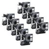 10 Pack 19mm Black On White Flexible Nylon Label Tapes Compatible with Industrial Label Makers(Black on White 12mm) view 1