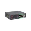 10-Port PoE Switch IEEE802.3af/at PoE Standard 10/100Mbps RJ45 Ports Unmanaged Port 1-8 Support 10M/250 Meters Transmission, Power Over Network Cable for IP Camera POE Terminal Equipment view 2