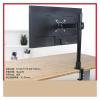 BEGWVDJTP 14-27-32 inch Model 32 Diameter Thickened, Taller and Bold Monitor Table Edge Clamping Bracket rotates and Lifts view 2