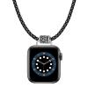 Necklace Compatible with Apple Watch Ultra 2 /Ultra 49mm 46mm 45mm 44mm 42mm 41mm 40mm 38mm for Women Men, Elegant Lanyard Chain for iWatch Series 10 9 8 7 6 SE 5 4 3 2 Ultra Ultra 2 (38/40/41/42(series10)-black) view 1