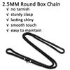 Necklace Compatible with Apple Watch Ultra 2 /Ultra 49mm 46mm 45mm 44mm 42mm 41mm 40mm 38mm for Women Men, Elegant Lanyard Chain for iWatch Series 10 9 8 7 6 SE 5 4 3 2 Ultra Ultra 2 (38/40/41/42(series10)-black) view 3