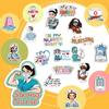 100 PCS Funny Nurse Stickers Medical Stickers Nursing Accessories for Nurses Nursing Healthcare Stickers Funny Nurse Gifts view 2