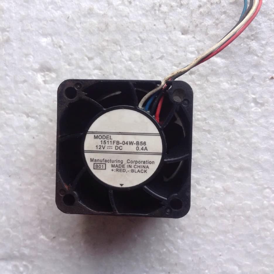 1511FB-04W-B56 DC12V 0.46A 3828 4-Wire 38x38x28mm 38mm Inverter Cooling Fan