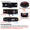 1280 * 720 Pixel HD Car Waterproof Backup Camera Rear-View License Plate Rear Reverse Parking Camera Parking Safety Assistant System for Volvo S80L /S40L/S80/S40/S60/V60/XC90/XC60/C70/S60L/V40 view 2