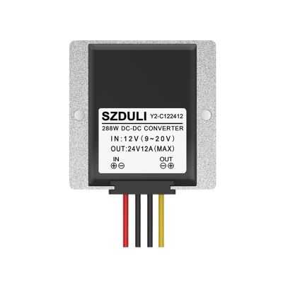 IJPDXOLBQ 12V to 24V 1A 2A 3A 5A 8A 10A 12A 15A 20A 25A Boost DC DC Converter 12V to 24V Boost Regulator(12V to 24V 12A)