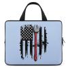 American Flag Mechanic Wrench Laptop Case Laptop Bag Laptop Sleeve with Handle Computer Case Carrying Cover 12inch view 1