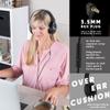 Sonitum Classroom Headphones-Bulk 10-Pack, with Microphone Student On Ear Comfy Swivel Earphones for Library, School, Airplane, Kids-for Online Learning and Travel, HQ Stereo Sound 3.5mm Jack (Black) view 3