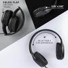 Sonitum Classroom Headphones-Bulk 10-Pack, with Microphone Student On Ear Comfy Swivel Earphones for Library, School, Airplane, Kids-for Online Learning and Travel, HQ Stereo Sound 3.5mm Jack (Black) view 4