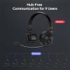 cametv Waero-PRO 1.9GHz Wireless Intercom Headset System Noise Cancellation A/B Group 1700ft(518m) Zero Latency Team Communication Headsets for Church Boating TV Film Production Drone (4 Kit) view 2