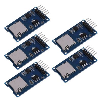 Tassteen 5X SPI Reader Mini SD Memory Card TF Memory Card Shield Module for