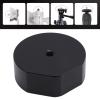 ASHATA Mini Tripod Adapter, Universal Aluminum Alloy Tripod Mount Adapter for Rectangular Dish, Satellite Mount Bracket Adapter with 1/4 Inch Threaded (Black) view 4