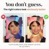 Color Analysis Draping Kit  Find Your Season at Home | DIY Color Analysis | 36 Face Frames + Step-by-Step Guide | 12-Season System | Chromawings view 2