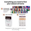 Color Analysis Draping Kit  Find Your Season at Home | DIY Color Analysis | 36 Face Frames + Step-by-Step Guide | 12-Season System | Chromawings view 3