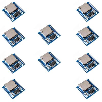 10pcs XY-V17B Serial Port Control Voice Module microcontroller IO Control SD/TF Board