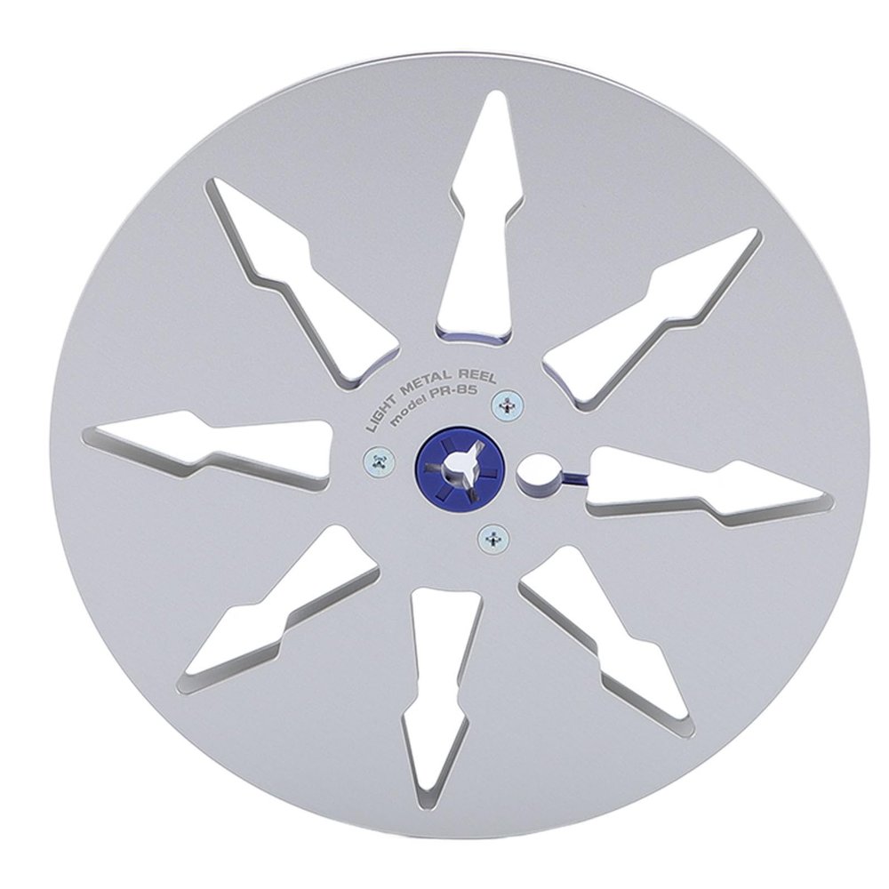 1/4 7 in Empty Tape Reel, Reel to Reel Tape Recorder, 8 Holes, Aluminum Alloy, for NAGRA, for ReVox Studer, for BASF Reel to Reel Recorder (Silver)