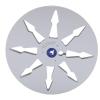 1/4 7 in Empty Tape Reel, Reel to Reel Tape Recorder, 8 Holes, Aluminum Alloy, for NAGRA, for ReVox Studer, for BASF Reel to Reel Recorder (Silver) view 1