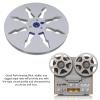 1/4 7 in Empty Tape Reel, Reel to Reel Tape Recorder, 8 Holes, Aluminum Alloy, for NAGRA, for ReVox Studer, for BASF Reel to Reel Recorder (Silver) view 2
