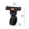 FEICHAO Camera Magnetic Base Handlebar Clamp Bar Tube Holder Rotation Adjustable Adapter Compatible with GO3/GO3S Action Camera (Set A) view 2