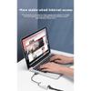 Tassteen USB to RJ45 LAN Ethernet Adapter 100Mbps USB2.0 Network Card for PC Laptop Desktop DVB Set Top Box Drive-Free White view 2