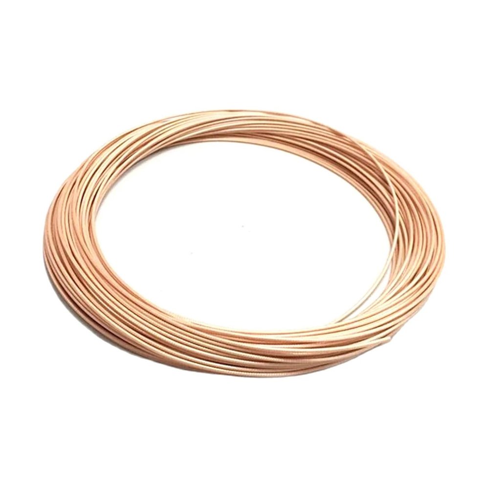 ROBAUN 1Meter RG316 Brown Transparent OD 2.5 Coaxial Cable Wire