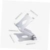 ARTIBETTER Laptop Stand Desk Tablet Holder Computer Riser Non-Slip Stand for Desk Ergonomic Design Space Saving Organizer view 2