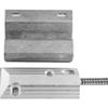 4532-36 4532 Series Floor Mount Miniature Overhead Door Switch Set, 2-1/2" Gap, 10W, 200VDC, 0.50 Amp, Closed Loop, N/O, with 36" Lead and 2' Stainless-Steel Armored Cable, Aluminum view 1