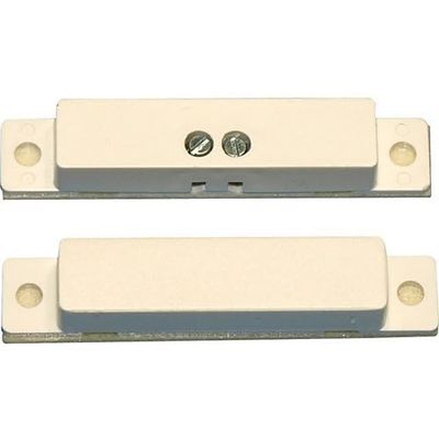 100-T 100 Series Miniature Surface Mount Switch Set, Standard Gap, 10W, 160VDC, 0.40A, Closed Loop, N/O, and 3M Adhesive Tape, White