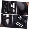 10pcs Headphone Organizer Pouch Eva Earphone Zipper Bag Sturdy Design Protects Against Leak Breakage Dust Wet for Outdoor Activities view 3