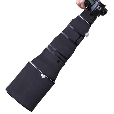 CHASING BIRDS Lens Camouflage Waterproof Coat for Canon EF 600mm F4 L is USM Rainproof Lens Protective Cover Version IV (Classic Black)