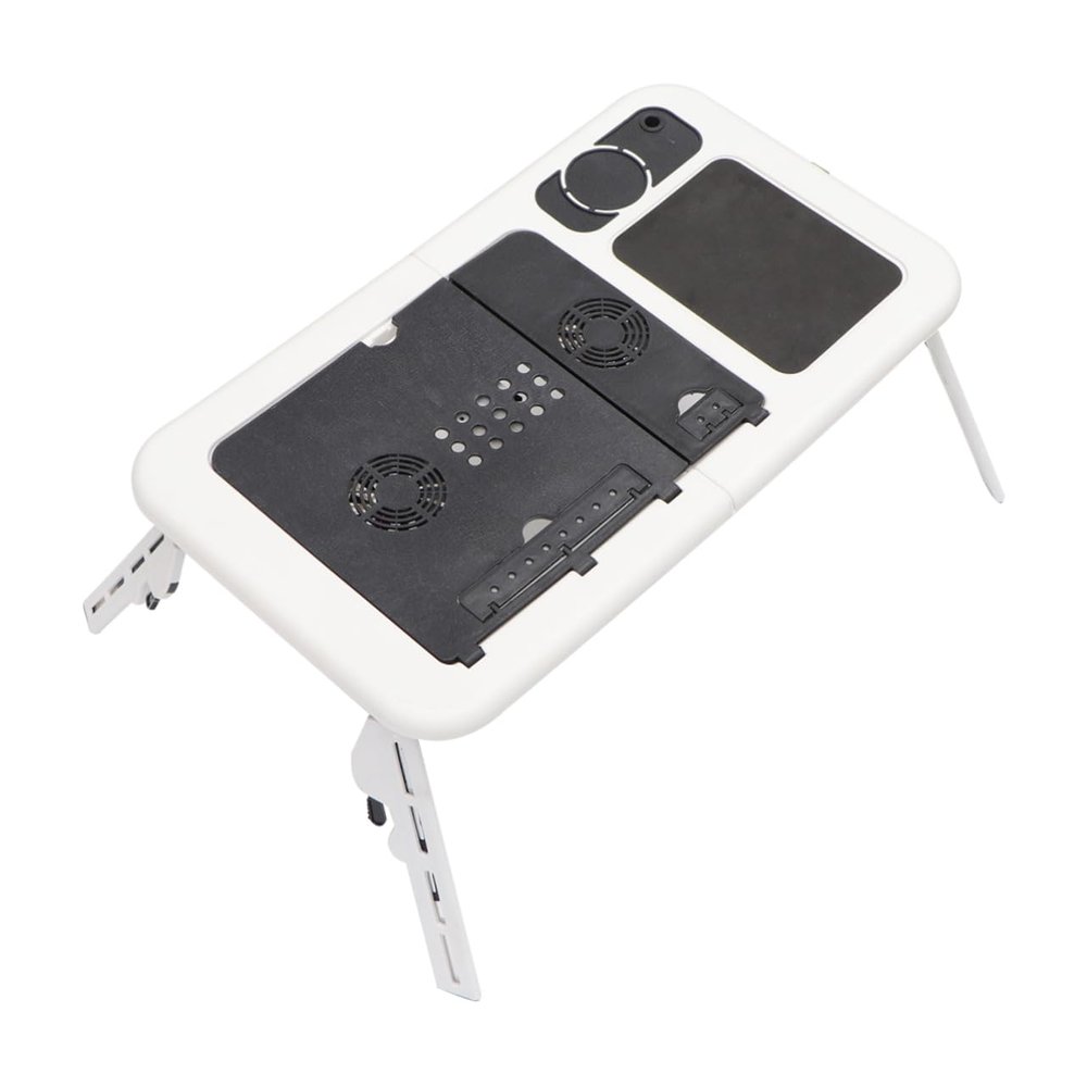ARTIBETTER Folding Laptop Desk USB Cooling Computer Stand for Laptop Portable Notebook Desk