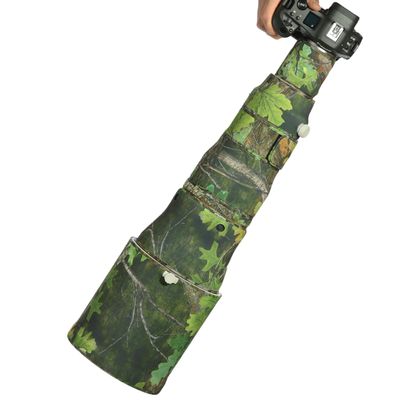 CHASING BIRDS Lens Camouflage Waterproof Coat for Canon EF 600mm F4 L is USM Rainproof Lens Protective Cover Version IV (Jungle Camouflage, with Extender EF 2X)