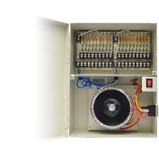 DV-AC2408A-D07 Power Supply Box  9 Ports, 8A, 24V AC for CCTV Systems