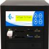 EZ DUPE 1 to 3 Media Mirror Plus Duplicator - Flash (SD/CF/MS/MMC/USB) & Disc (Blu-Ray/DVD/CD) to 1 Media / 3 Disc Copy Copier Multimedia Backup (M1003-SSPBD) view 2