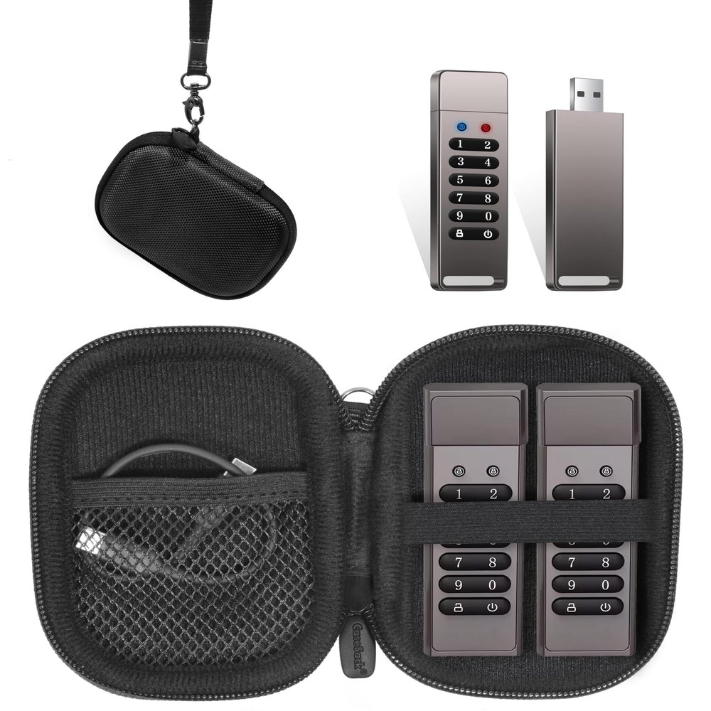 CaseSack Case for INNPLUS Secure Flash Drive 256-bit (Black)