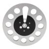 1/4 7 inch empty tape reel, Professional Reel to Reel Tape, 11 Holes Wind Stability Metal Takeup Reel for NAB Recording, Silver Empty Reel view 1