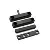 1100A-12-W 1100 Series Surface Mount Switch Set with Covers, 12" Lead, Standard Gap, 10W, 200VDC, 0.50 Amp, Closed N/O, A, White view 1