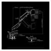 ZCERA E-Sports Hairtail Screen Monitor Bracket Curved Screen RGB Pneumatic Computer Lifting Mechanical Cantilever T18-1H view 3